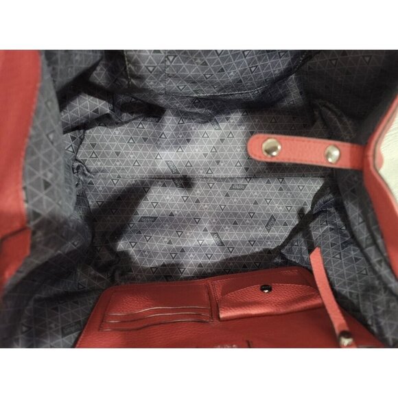 Botkier New york Woman's Leather Tote Color Red Medium - Picture 9 of 9